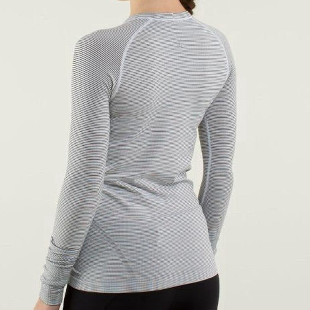 Lululemon Size 10 Run Swiftly Tech Long Sleeve Cr… - image 2